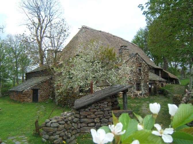ferme, pierre et chaume